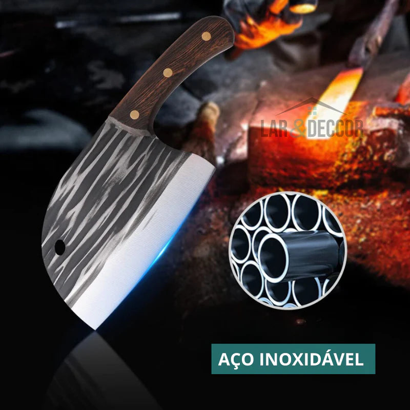 Cutelo Profissional Forjado em Aço - Compre 1 Leve 2