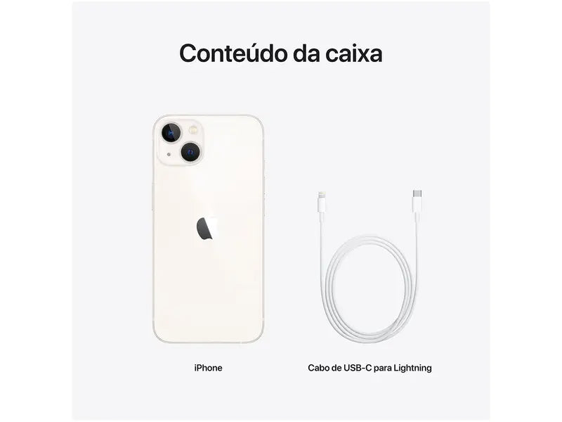 Apple iPhone 13 256GB Tela 6,1” 12MP