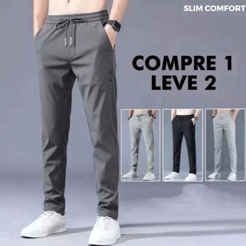 Calças Slim Comfort™ 3.0 - COMPRE 1 LEVE 2 + Brinde Surpresa