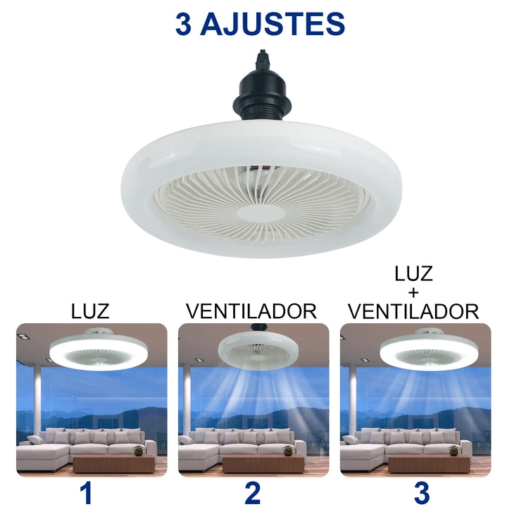 Luminária LED com Ventilador FanMaster® | Ultimas Unidades!