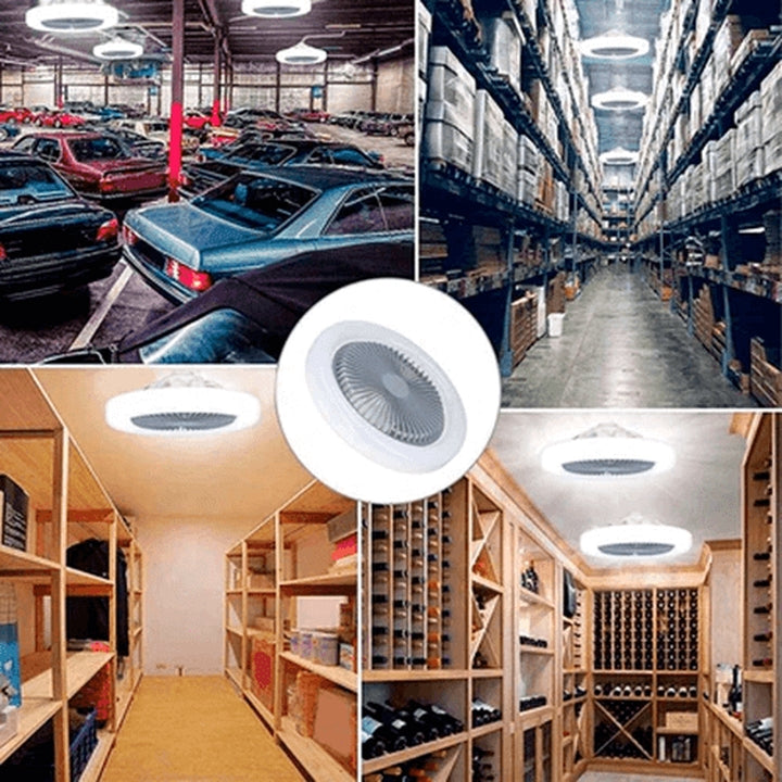 Luminária LED com Ventilador FanMaster® | Ultimas Unidades!