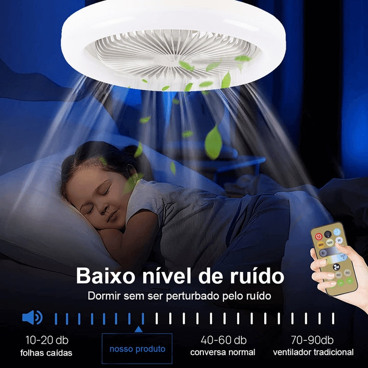 Luminária LED com Ventilador FanMaster® | Ultimas Unidades!