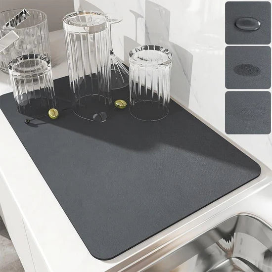 Tapete Escorredor de Louça Ultra Absorvente Ultra Sec + Frete Grátis