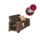 Protetor de Sofá Impermeável Dupla Face Acolchoada e Anti Desgaste Pets + Frete Grátis