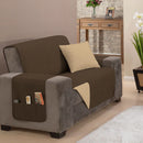 Protetor de Sofá Impermeável Dupla Face Acolchoada e Anti Desgaste Pets + Frete Grátis