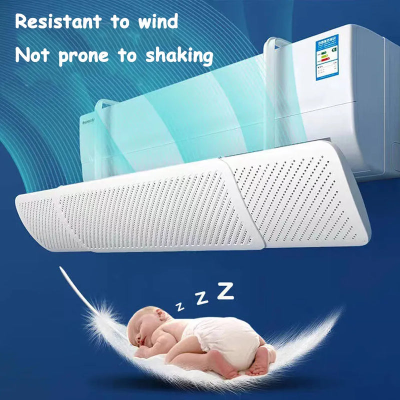 Scalable Air Conditioning Windshield Anti-Direct Blowing Universal Windproof Wall-Mounted Air Outlet Baffle Confinement Cold Air