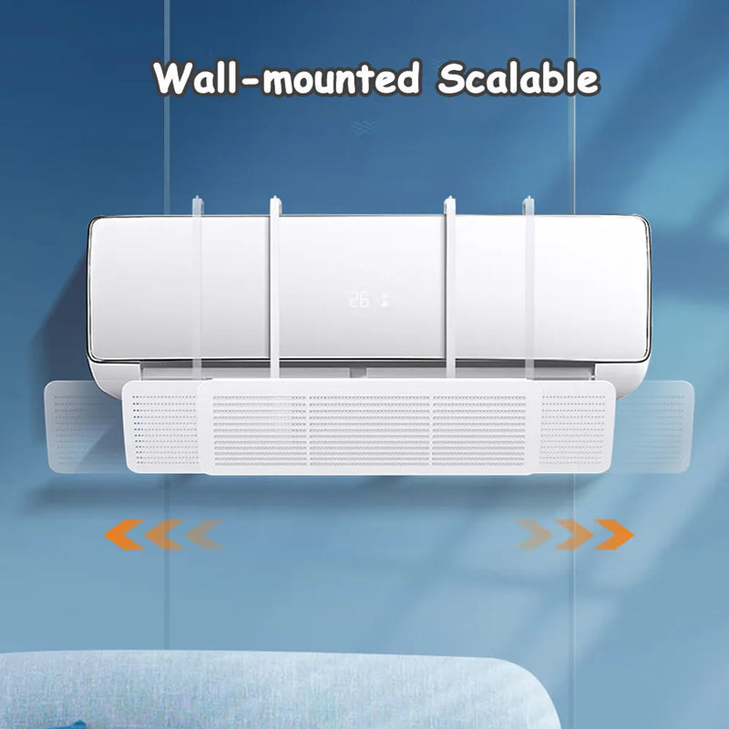 Scalable Air Conditioning Windshield Anti-Direct Blowing Universal Windproof Wall-Mounted Air Outlet Baffle Confinement Cold Air