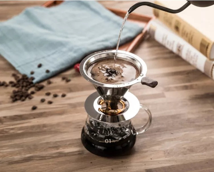Filtro de Café Reutilizável de Inox