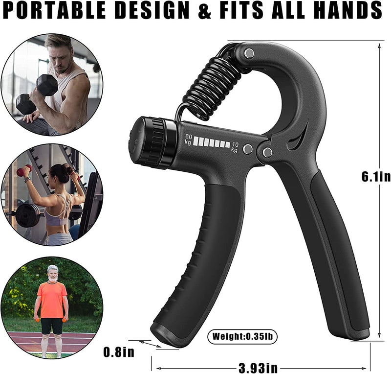 Hand Grip Force Fitness - Aparelho Para Exercício De Antebraços