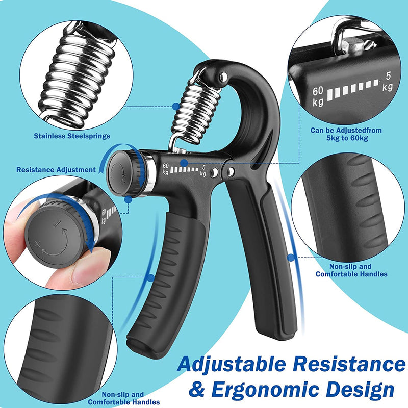 Hand Grip Force Fitness - Aparelho Para Exercício De Antebraços