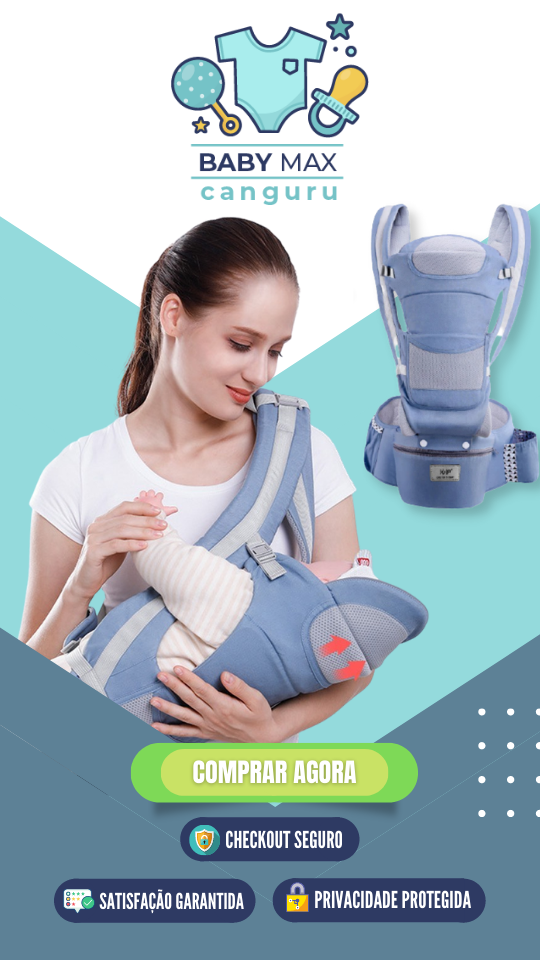 Baby Max Canguru para Transporte de Crianças