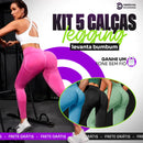 Kit 05 Calças Legging - Levanta Bum bum + FRETE GRÁTIS - PAGUE 1 LEVE 5