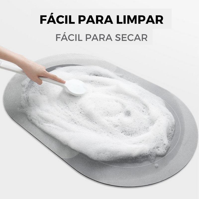 Tapete Super Absorvente Antiderrapante 60x40cm Nappa Skin