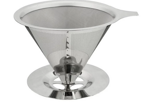 Filtro de Café Reutilizável de Inox