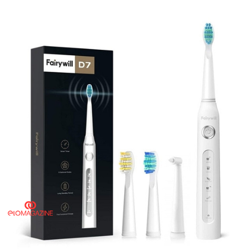 Escova de Dentes Elétrica Recarregável