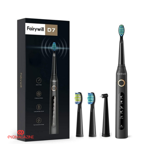 Escova de Dentes Elétrica Recarregável