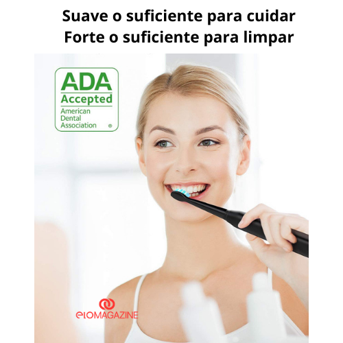 Escova de Dentes Elétrica Recarregável