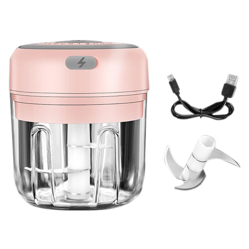 Mini Triturador de Alimentos Automático - Elétrico