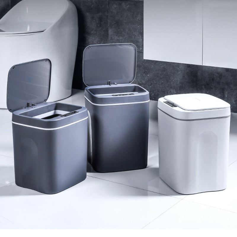 Lixeira Automática 14L com Sensor de Movimento para Banheiro e Cozinha