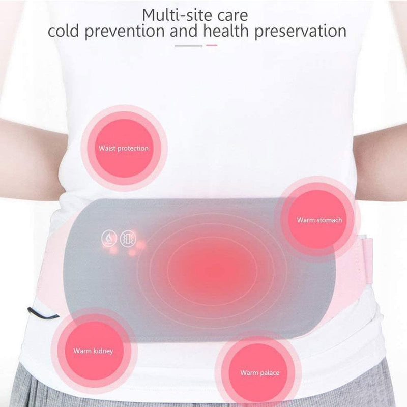 Cofe Uterus Warm Belt Menstrual Period Pain Relieve Materals Waist Moxibustion Massager Heating Wormwood Belt Hot Belt V6Y6