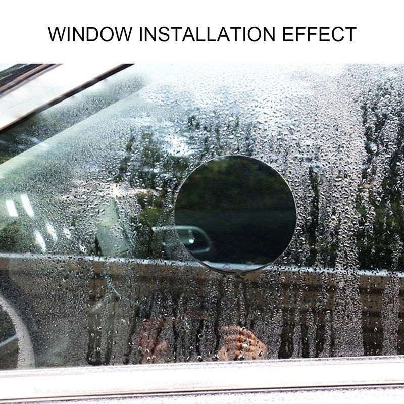 Car Rain-proof Film Rearview Mirror Waterproof Film Universal Window Glass Clear Anti-Fog Anti-reflective Sticker - minerandodescontos