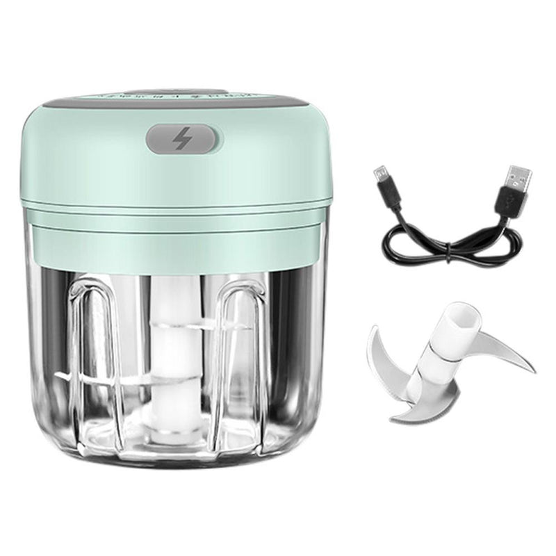 Mini Triturador de Alimentos Automático - Elétrico