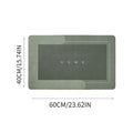 Tapete Super Absorvente Antiderrapante 60x40cm Nappa Skin