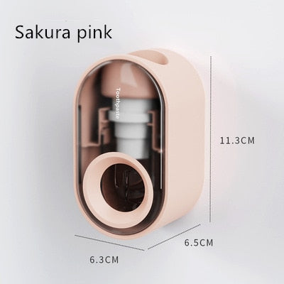 Dispenser de Pasta de Dente Montado na Parede