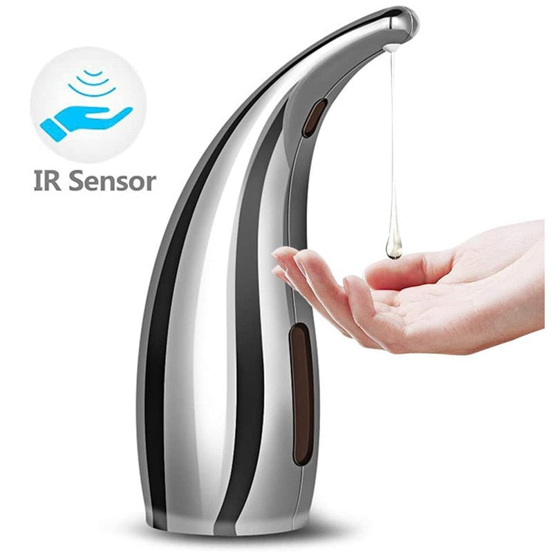 Porta Sabão Liquido 300ML com Sensor de Movimento Para Cozinha e Banheiro
