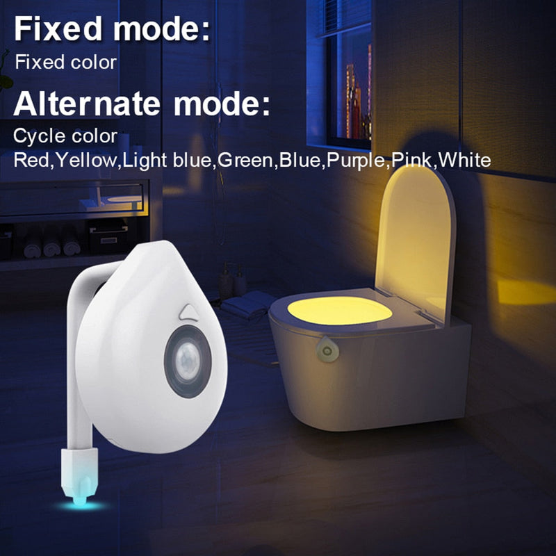 Led Para Vaso Sanitário com 8 Cores a Prova D'água