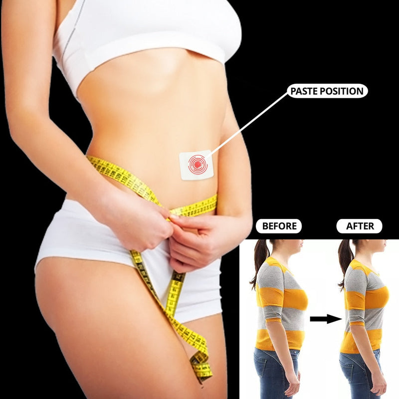 Slim Patch Adesivo para Queima de Gordura - 30Pcs/Caixa - minerandodescontos