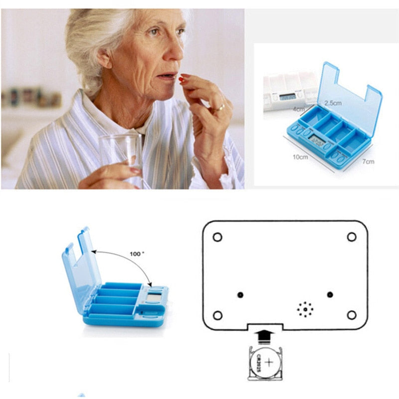 Porta Comprimidos Com Alarme - PillsAlarm