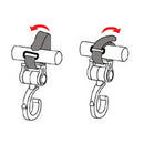 2 PCS/LOT Baby Stroller Accessories Hook Multifunction Baby Stroller Black High Quality Plastic Hook