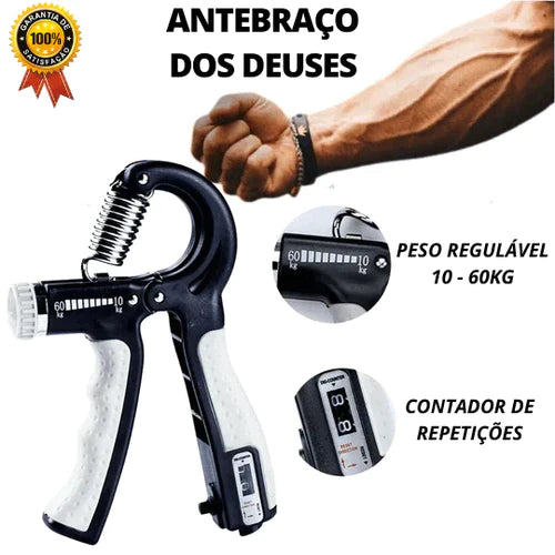 Hand Grip Force Fitness - Aparelho Para Exercício De Antebraços