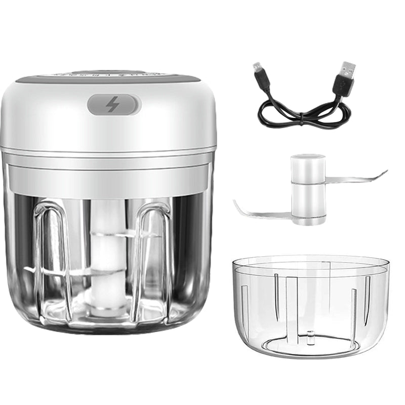 Mini Triturador de Alimentos Automático - Elétrico
