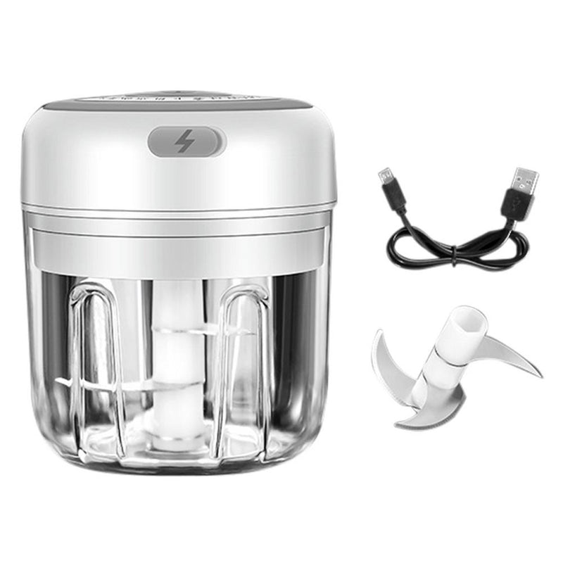Mini Triturador de Alimentos Automático - Elétrico