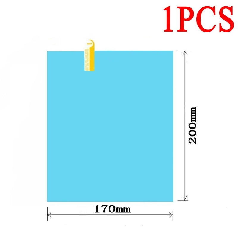 Car Rain-proof Film Rearview Mirror Waterproof Film Universal Window Glass Clear Anti-Fog Anti-reflective Sticker - minerandodescontos