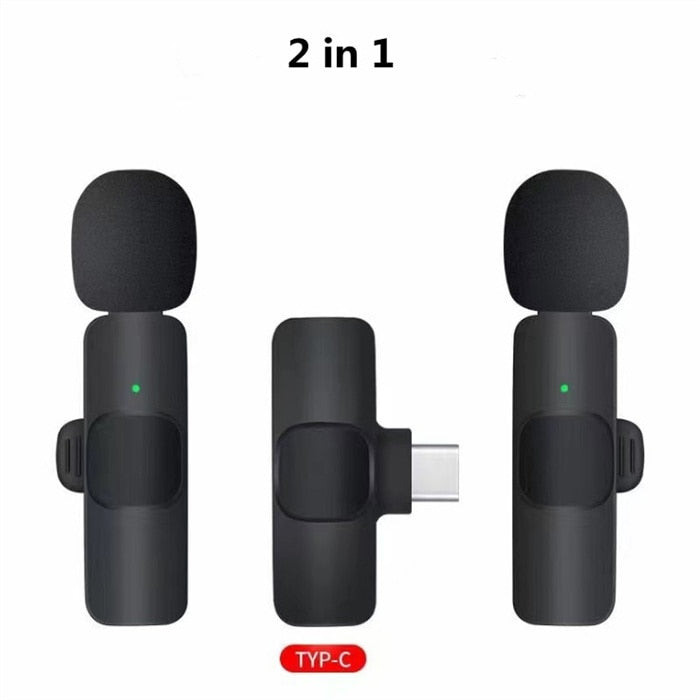 Microfone Lapela Wireless - Compre 1 Leve 2