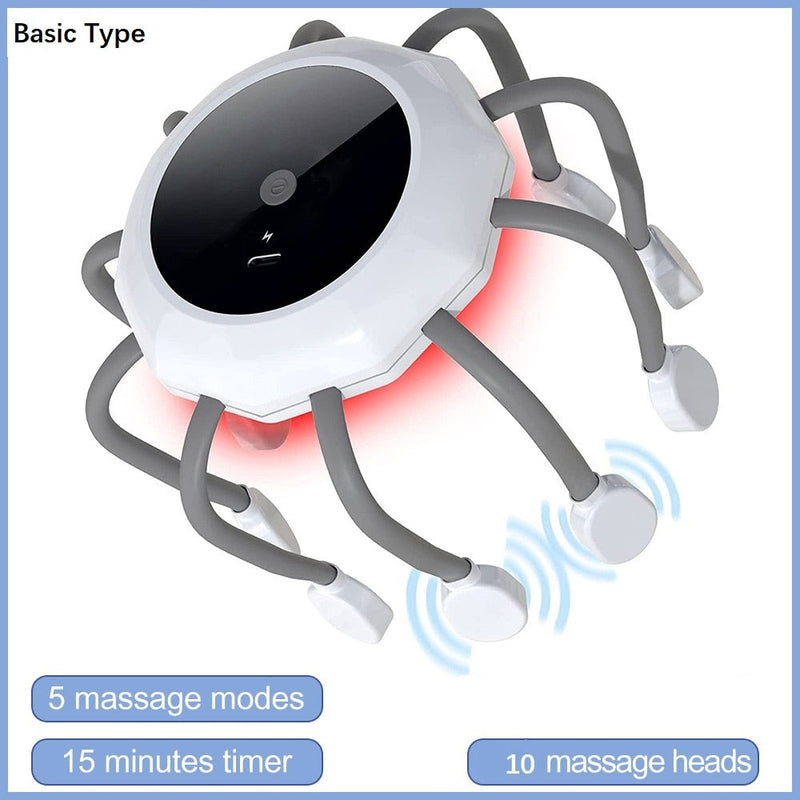 Massageador Elétrico para Cabeça - Head Relax