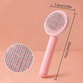 Pet Hair Comb Self Cleaning Slicker Brush for Cats Dogs Pet Grooming Brush for Cats Cat Fur Brush Grooming Tools Cat Supplies