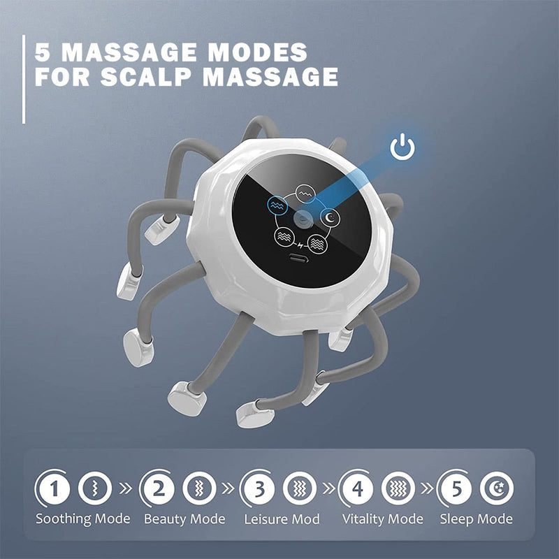 Massageador Elétrico para Cabeça - Head Relax