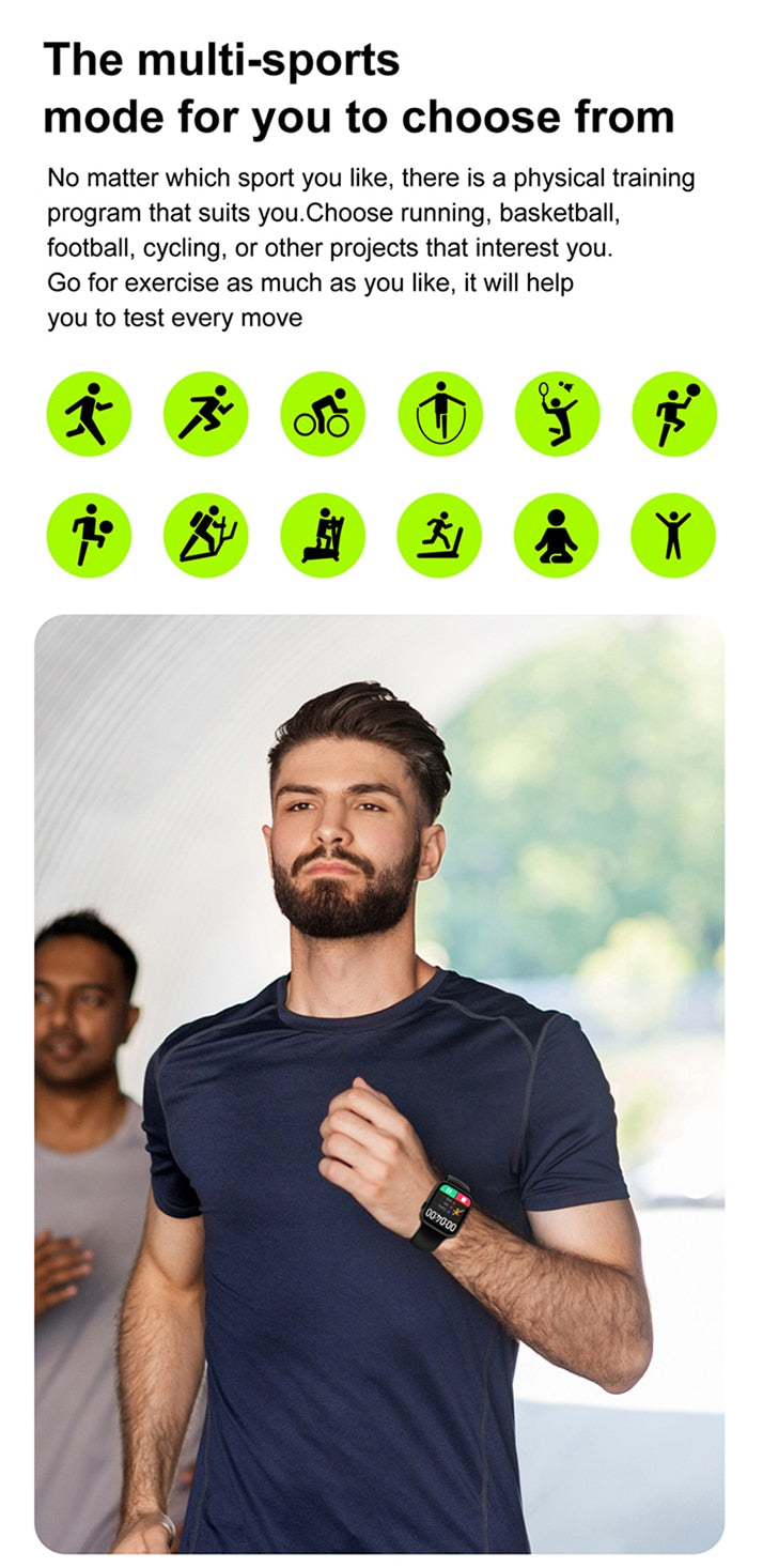 Smartwatch Bluetooth 2022 NEW Coleção com Opção de Pulseiras