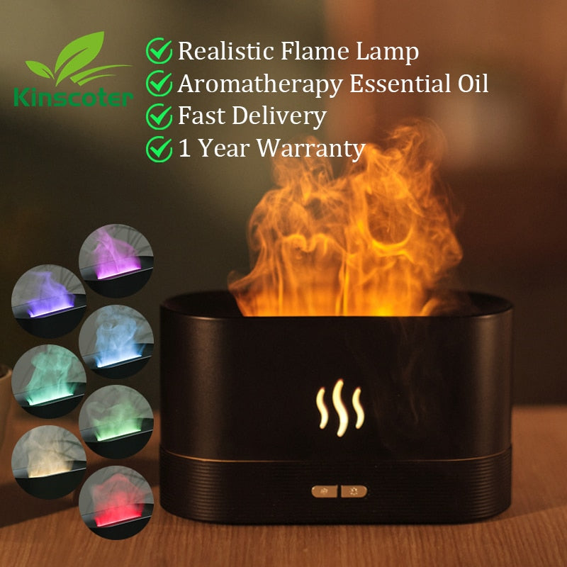 Difusor e Umidificador para Aromaterapia com Led - Original