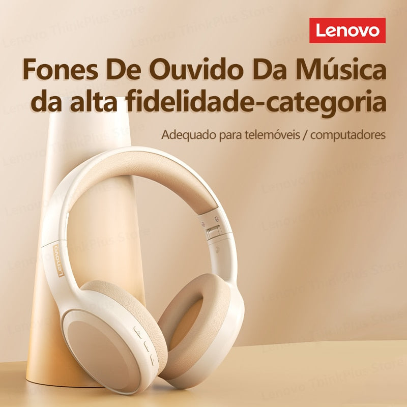 Original Lenovo th30 wireless headphones Bluetooth earphone 5.0 foldable headset sport headphone game Fone Bluetooth earbuds