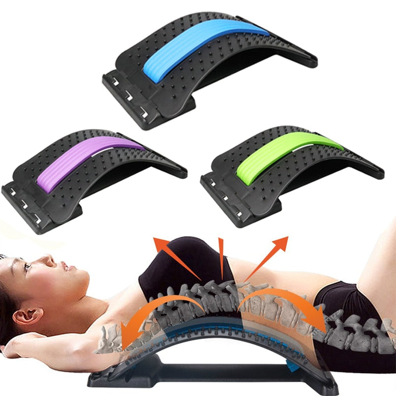 Alongador Vertebral e Massageador Lombar - Free Life