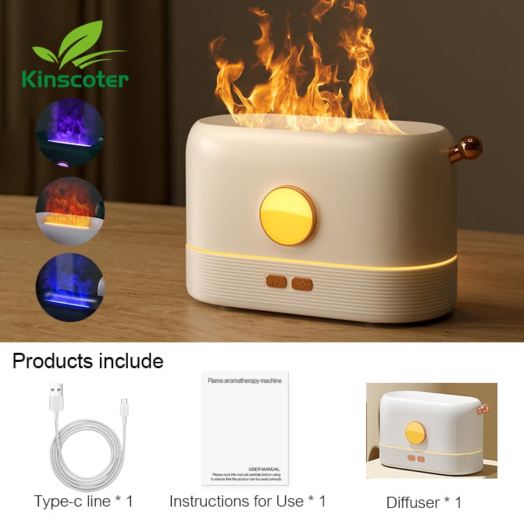 Difusor e Umidificador para Aromaterapia com Led - Original