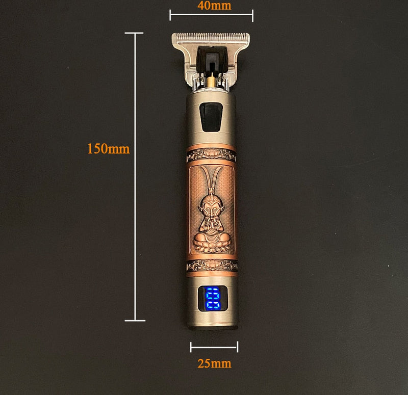 Maquina de Cortar Barba e Cabelo Profissional USB T9