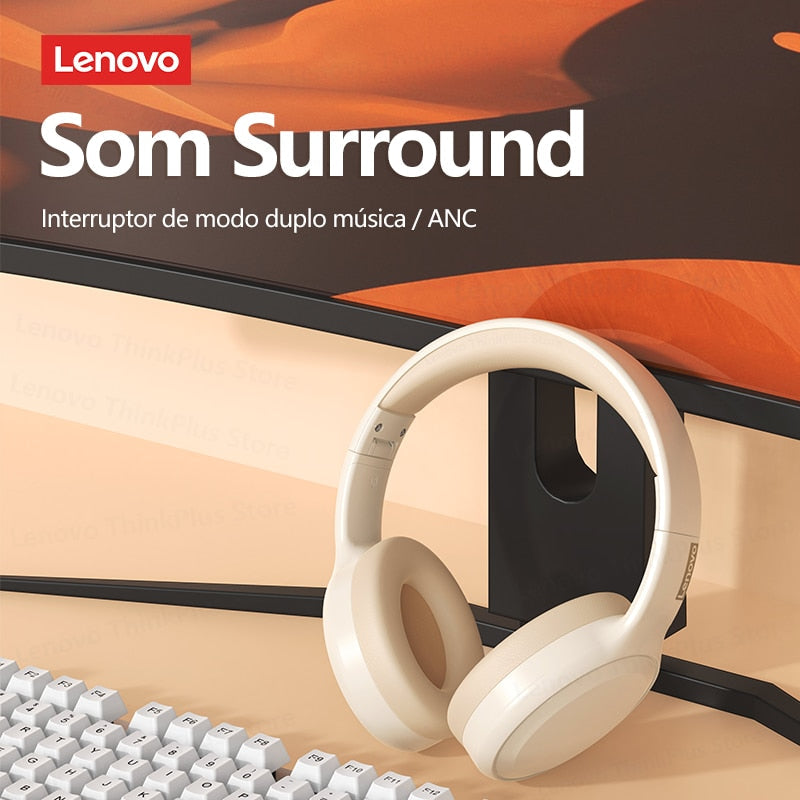 Original Lenovo th30 wireless headphones Bluetooth earphone 5.0 foldable headset sport headphone game Fone Bluetooth earbuds