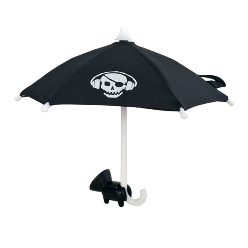 Suporte Universal para Celular Mini Guarda-Chuva com Ventosa
