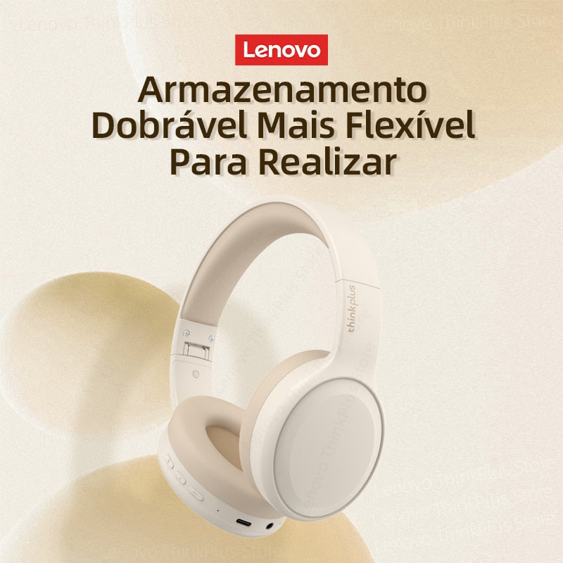 Original Lenovo th30 wireless headphones Bluetooth earphone 5.0 foldable headset sport headphone game Fone Bluetooth earbuds